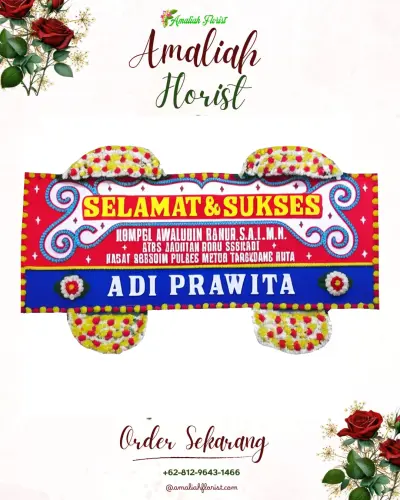 Karangan Bunga Ucapan Selamat gajah mekar